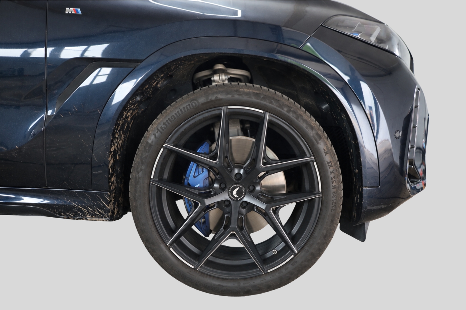 Felgenpflege BMW X6 vorher